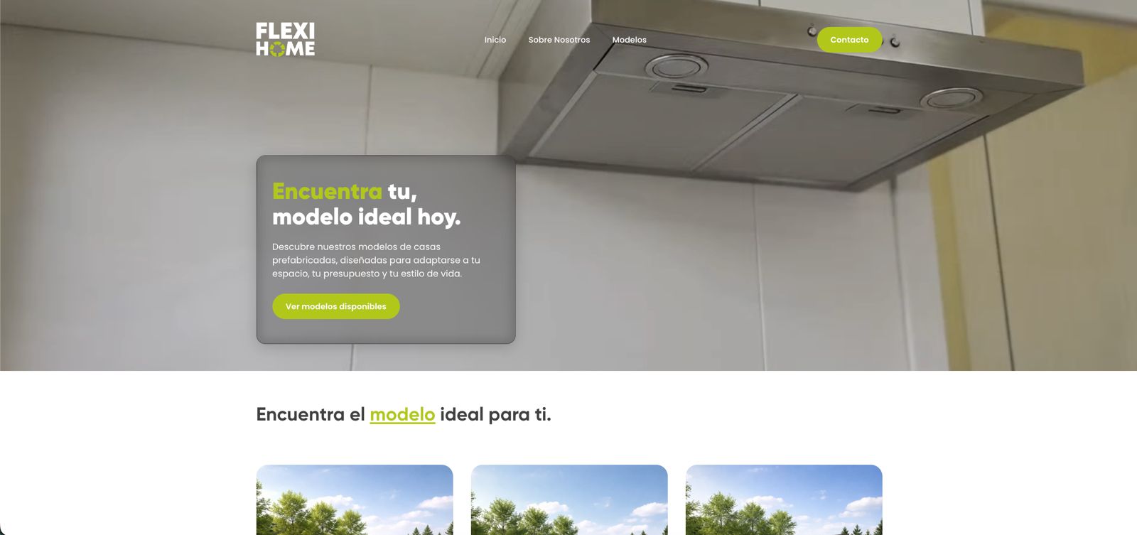 Vista del proyecto Flexi Home